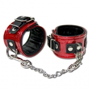 Наручники, бондаж красный