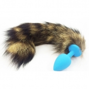 Анальные пробки голубой