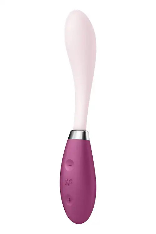 Вибратор Satisfyer G-Spot Flex 3 Red, гибкий ствол с фиксацией положения photo 1