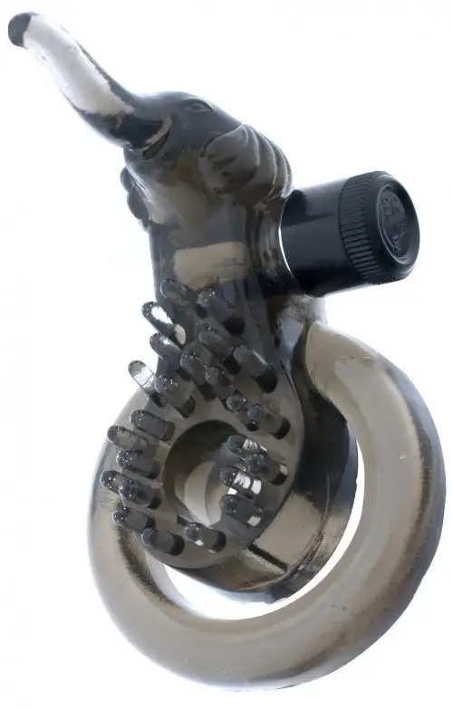 Эрекционная вибронасадка COCK&BALL RING ELEPHANT photo 1