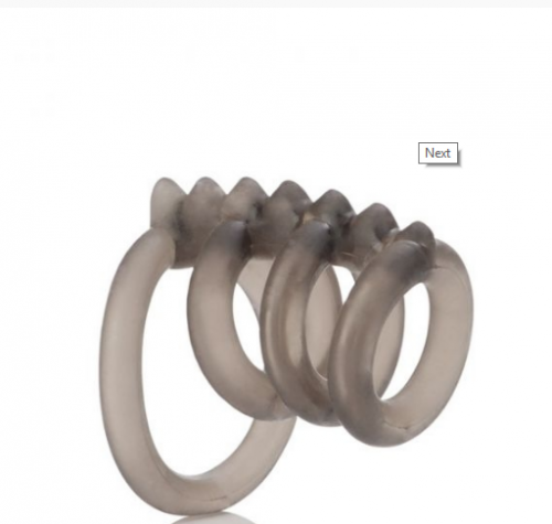 CalExotics Support Master Triple Smooth - Эрекционная насадка  photo 1