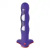 Фаллоимитатор Fun Factory BOUNCER, фиолетовый, шарики внутри, эффект вибрации, диаметр 3,9 см photo 5