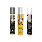 Набор для двоих «Клубника в шоколаде»: 3 вкусовые смазки System JO, яйцо-мастурбатор, кубик с позами photo 2