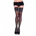 Чулки с ажурной резинкой LEG9750NUDE photo 2