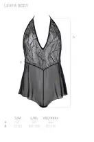 Боди Passion LEAFA BODY black L/XL - ECO Passion photo 5