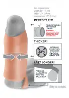 Насадка для увеличения члена Fantasy X-tensions Real Feel Enhancer photo 2