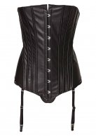 Классический кожаный корсет Avanza, размер S photo 1