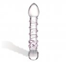 Фаллоимитатор Spiral Staircase Full Glass Dildo photo 1