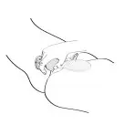 Вибратор для точки G Shunga Sanya Black, гибкий ствол photo 4