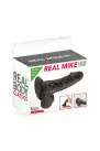 Фаллоимитатор с присоской Real Body - Real Mike Black, TPE, диаметр 3,8см photo 3