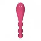 Универсальный вибратор Satisfyer Tri Ball 1, 3 мотора, гнется photo 5