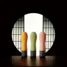 Вибратор IROHA ZEN Hanacha с нежной ребристой поверхностью photo 8