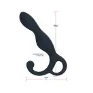 Массажер простаты Lux Active LX1 Anal Trainer 5.75″, Dark Blue, вибропуля в комплекте photo 3