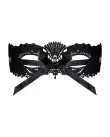 Кружевная маска Obsessive A700 mask, единый размер, черная photo 3