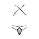 Боди монокини с декольте ERZA BODY black L/XL - Passion photo 4