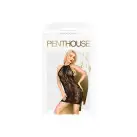 Мини-платье Penthouse Cautious Cat S/L Black, кружево, вставка в зоне декольте, вырез на спине photo 3