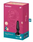 Анальная смарт-вибропробка Satisfyer Plug-ilicious 2 Black photo 3