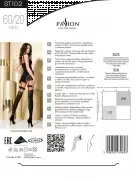 Черные чулки Passion ST102 nero photo 4