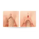 Мастурбатор кукла Kokos Veronia 2WayPlus с вибрацией и массажем, два входа: вагина и попка photo 4