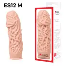 Насадка на член Kokos Extreme Sleeve ES.12 размер M, утолщающая, стимулирующий рельеф photo 5