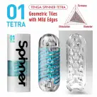 Tenga Spinner Masturbator Tetra спиральный мастурбатор, 13х4.5 см photo 6