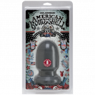 Анальная пробка Doc Johnson American Bombshell - Shell Shock - Small - Gun Metal photo 2