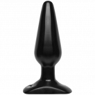 Анальная пробка Doc Johnson Smooth Classic Medium - Black photo 1