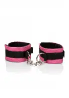 CalExotics Tickle Me Pink Universal Cuffs - универсальные дизайнерские наручники photo 1