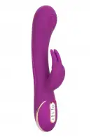 CalExotic Jack Rabbit Signature Silicone Thumping Rabbit -вибратор кролик, 10,25х3,25 см photo 1