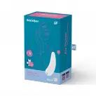 Вакуумный клиторальный стимулятор Satisfyer Curvy 2+ White photo 7