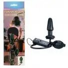 Анальный вибратор Inflatable Buttplug, 10x4 см photo 2